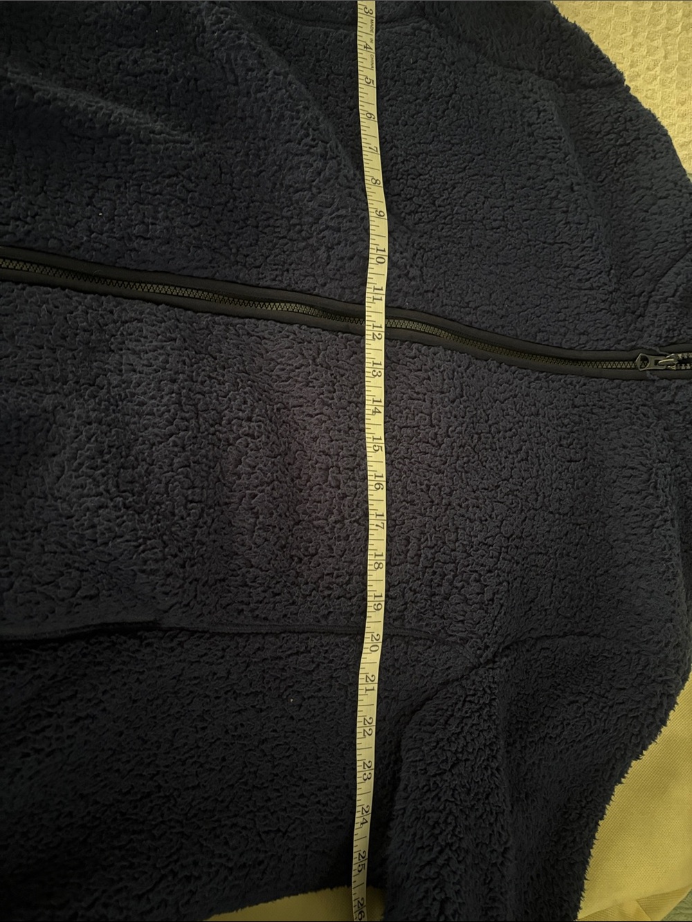 Land’s End Navy Sherpa Zip-Up Jacket - Women - Picture 7 of 7